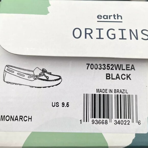 Earth Origins Women's Monarch Loafer Size 9.5 Black Soft Leather Upper Cushioned - Picture 14 of 16